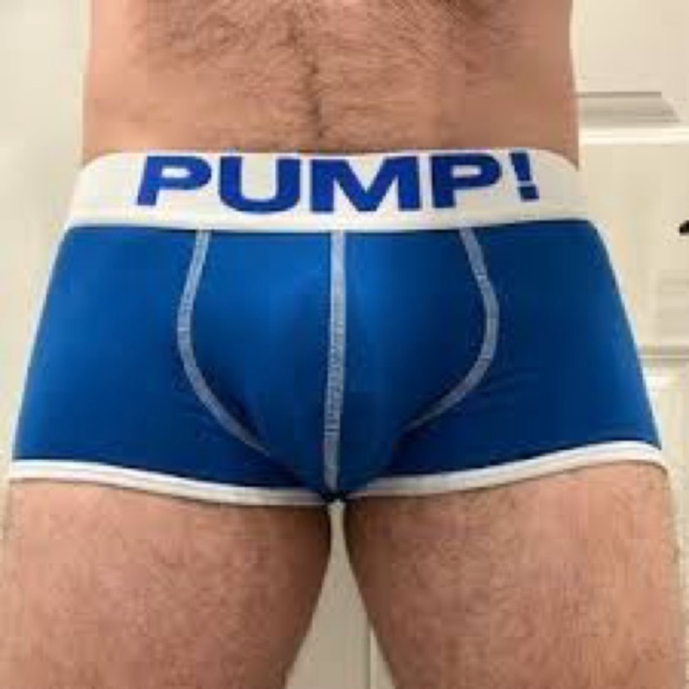 PUMP! Men's Blue Boxer Briefs